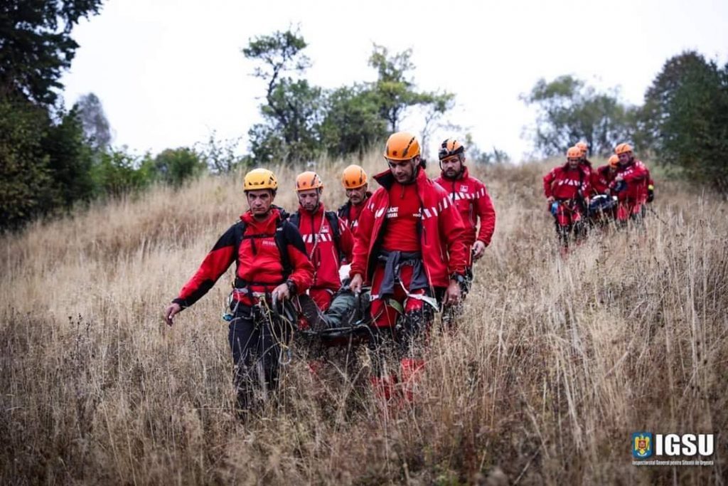 Membri Salvamont in actiune de salvare in an jubiliar pentru Salvamont Romania