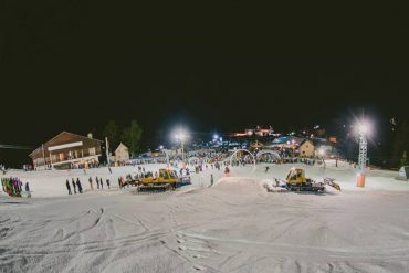 Revelion pe pârtie la Arena Platoş