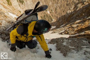 Schi extrem la Crucea Caraimanului