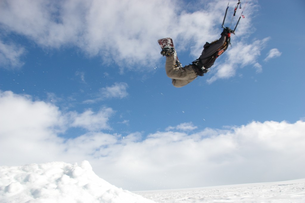 Snowkiting