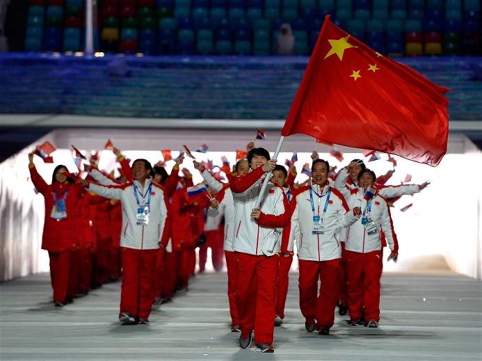 China, echipa națională, Sochi 2014