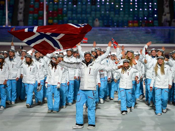 Norvegia, echipa națională, Sochi 2014