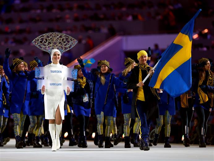 Suedia, echipa națională, Sochi 2014